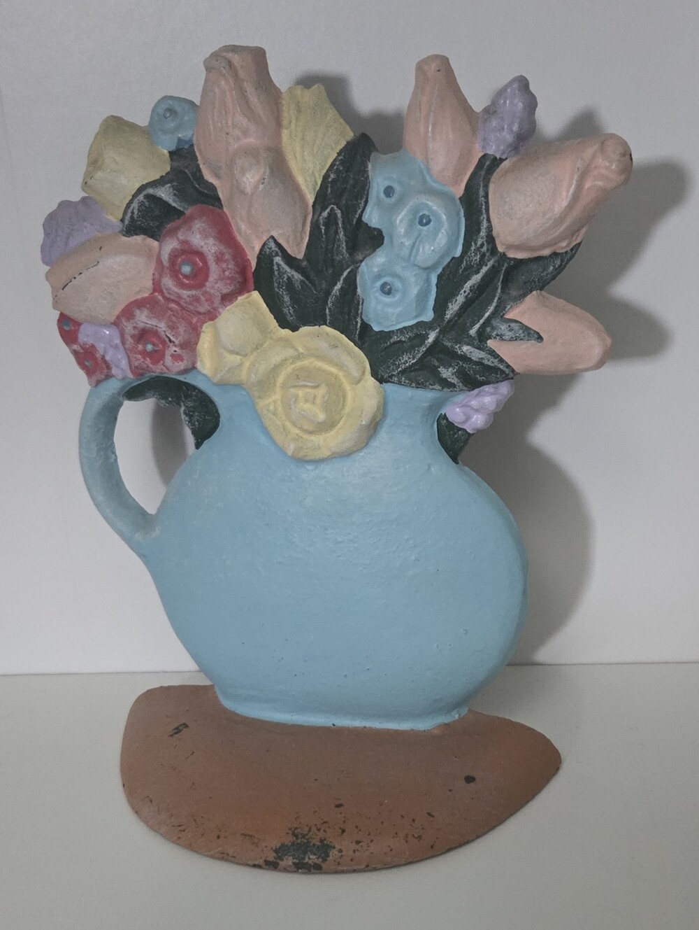 Vintage Floral Doorstop